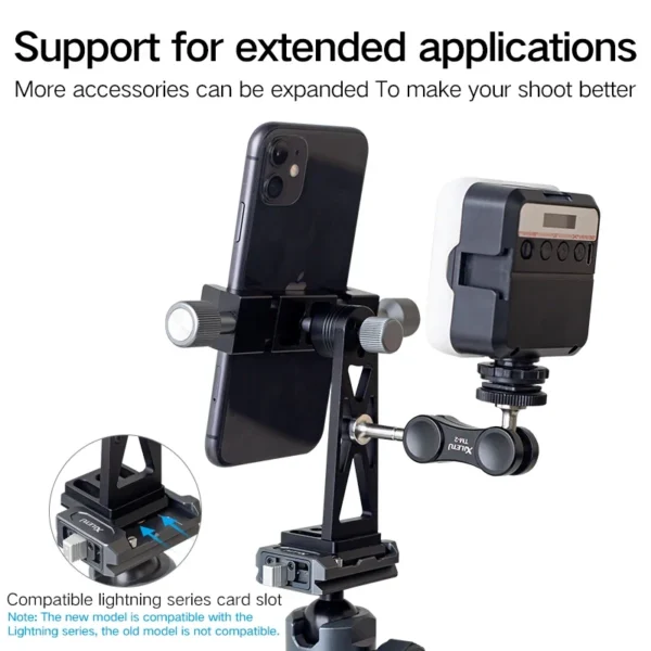 Cimapro CP-3 High Bearing Desktop Bracket Mini Tabletop Tripod For DSLR Camera Mirrorless Camera Smartphone - Image 6