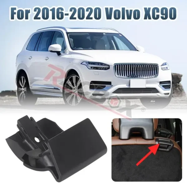 39826799 Rear Seat Release Recline Outer Switch Handle Lever for Volvo XC90 2016 2017 2018 2019 2020 2021 2022 2023 2nd/3rd Row - Image 5