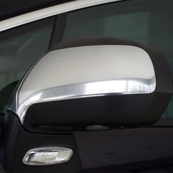 Auto Side Rear View Mirror Cover Cap for Peugeot 3008 5008 2009-2016 for Citroen C3 2008-2017 C4 Picasso 2006-2013 Silver/Black - Image 6