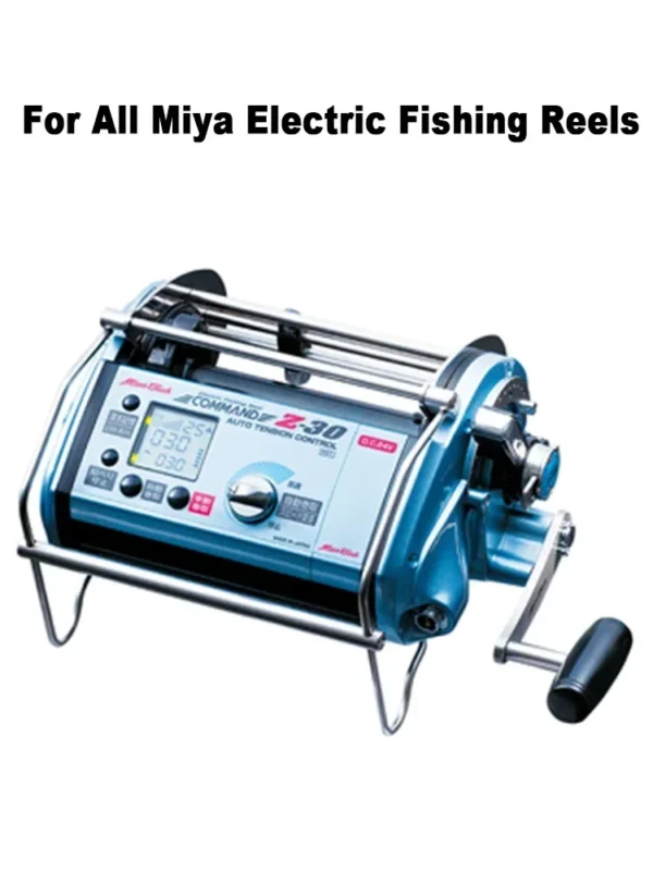 ⁦9.8FT 300cm Power Cable For Miya CZ-30 20 15 10SP US-9s CAC-5SC AC-3JPC AT-5S Epoch Command Electric Fishing Reels Power Cord⁩ - الصورة ⁦2⁩