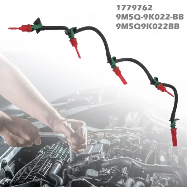Fuel Injector Leak Off Pipe Hose Leakage Pipe for Ford C-Max S-Max Focus Galaxy Grand Kuga Mondeo 2.0 TDCi 1779762 9M5Q9K022BB