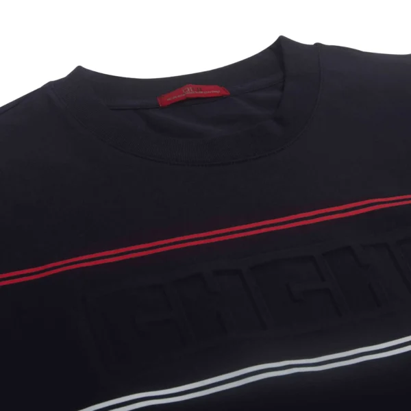 ⁦Summer Men T Shirt O Neck Short Sleeved Tops Stripe 3D Pattern Casual Men Tees 2025 New Fashion Men T Shirts⁩ - الصورة ⁦4⁩