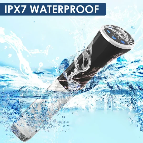 Wancle 1100 واط Sous Vide طباخ LCD تعمل باللمس الغمر المروج الطبخ الدقيق IPX7 طباخ مفرغ مقاوم للماء مع شاشة ديجيتال - Image 5