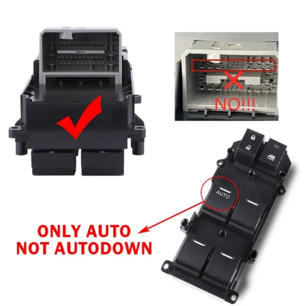 35750-T2A-A91 Car Master Window Switch Button for Honda Accord 9th Sedan 2013 2014 2015 2016 2017 Glass Lifting Adjust Regulator - Image 4