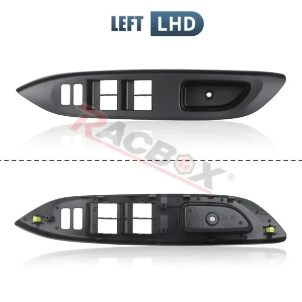 Auto Front Left Window Power Switch Cover Bezel For Toyota Yaris 4D Sedean/vios 2006-2016 Armrest Upper Panel 74232-52330 Black - Image 4