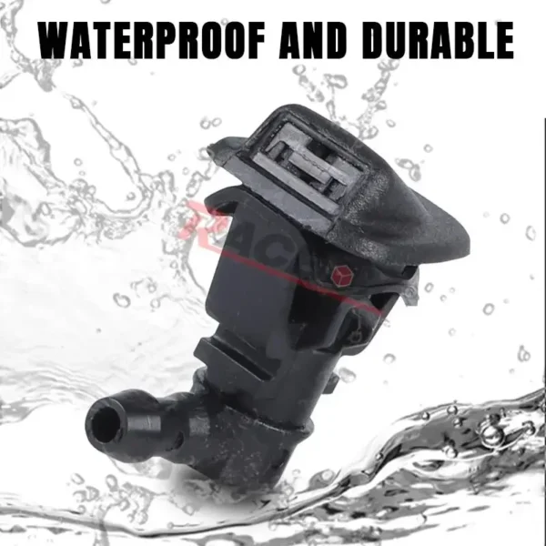 1 Pair Car Front Windshield Windscreen Wiper Washer Water Spray Jet Nozzles For Jeep Wrangler JK 2013-2017 Auto Parts 68164356AB - Image 6