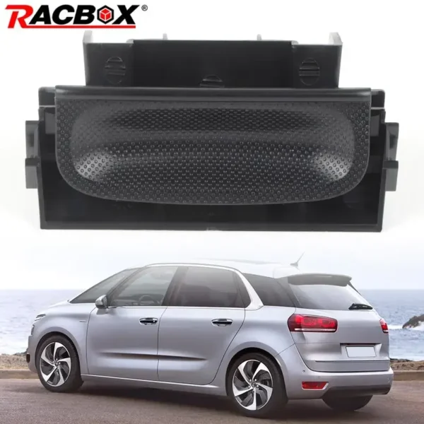 8726V7 6554V5 Tailgate Boot Release Switch Button Handle for Citroen C4 Picasso Grand 2006 2007 2008 2009 2010 2011 2012 2013