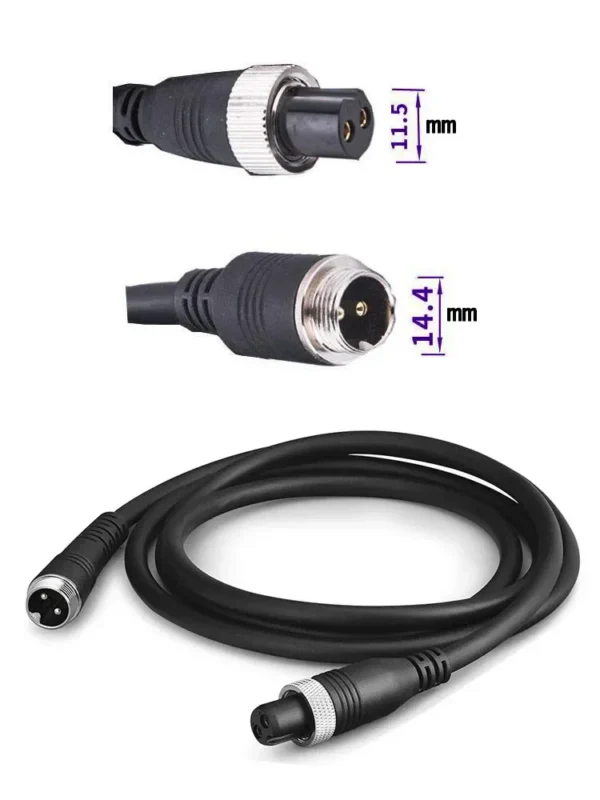 50cm 150cm BM Battery Air Cord For Daiwa Tanacom Shimano BeastMaster Ecooda DRAGON Electric Reels Power Cable - Image 2