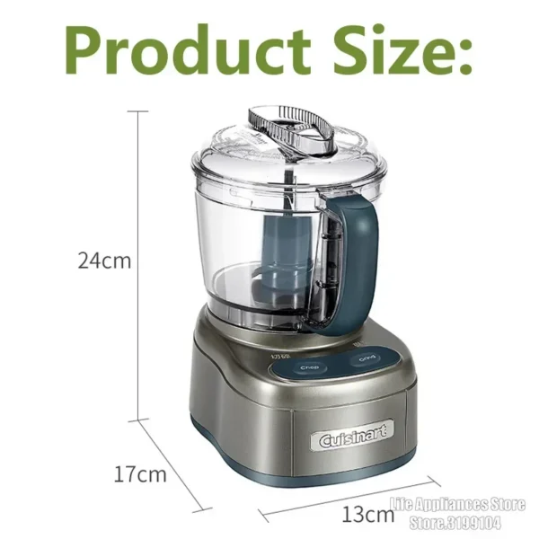 Cuisinart-محضرة طعام كهربائية ، أجهزة مطبخ منزلية ، متعددة الوظائف ، خالية من بيسفنول أ ، مفرمة خضروات ولحم ، - Image 6
