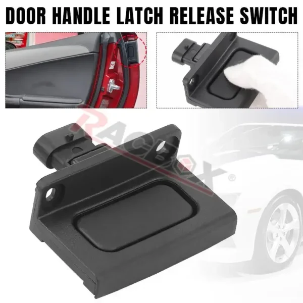 Car Exterior Door Latch Release Switch Pad for Chevrolet C6 Corvette 2005-2013 for Cadillac XLR 2004-2009 Replacement 22751230 - Image 2
