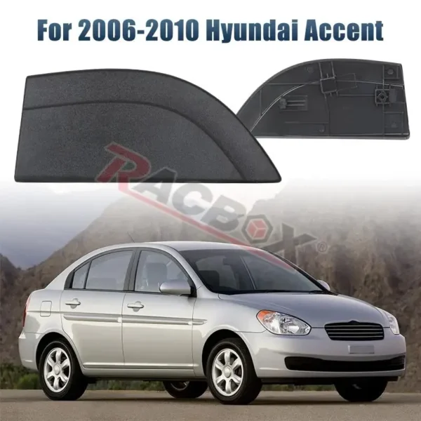 Car Rear Door Delta Triangle Molding Trim for Hyundai Accent 2006 2007 2008 2009 2010 Left Right 83840-1E000 83830-1E000 Replace - Image 5