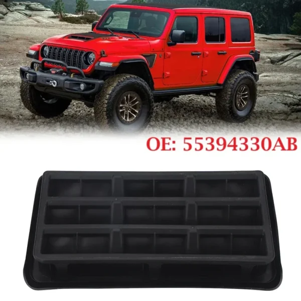 55394330AB Rear Tailgate Air Vent Outlet Grille Panel Net for Jeep Wrangler JK 2010 2011 2012 2013 2014 2015 2016 2017 2018