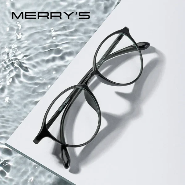 MERRYS DESIGN Classice TR90 إطارات النظارات للرجال النساء نظارات البصريات إطار وصفة طبية إطارات النظارات النظارات البصرية S2422