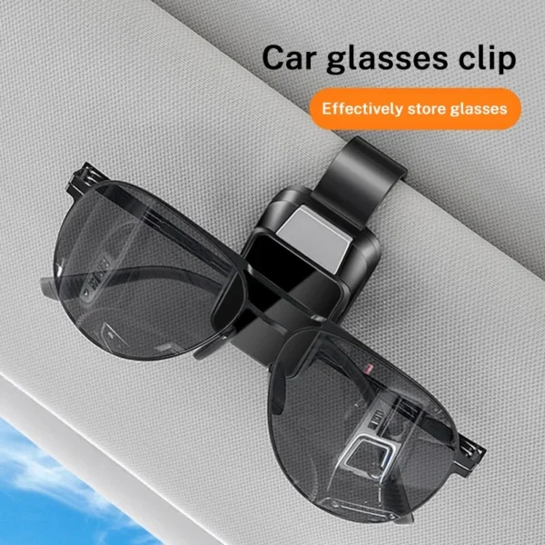 ⁦Car Sun Visor Glasses Clip Auto Sunglasses Holder Card Case For Lexus Fsport GX470 RX330 IS250 LX570 LX600 Ct200h RX350 IS300h⁩ - الصورة ⁦6⁩