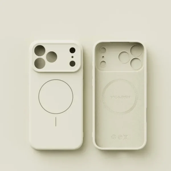 ⁦Liquid Silicone Case For Magsafe Mag Safe iPhone 17 Air 16E 16 E 15 Pro Max 14 13 12 17Air 17Pro Matte Phone Cover Accessories⁩ - الصورة ⁦6⁩