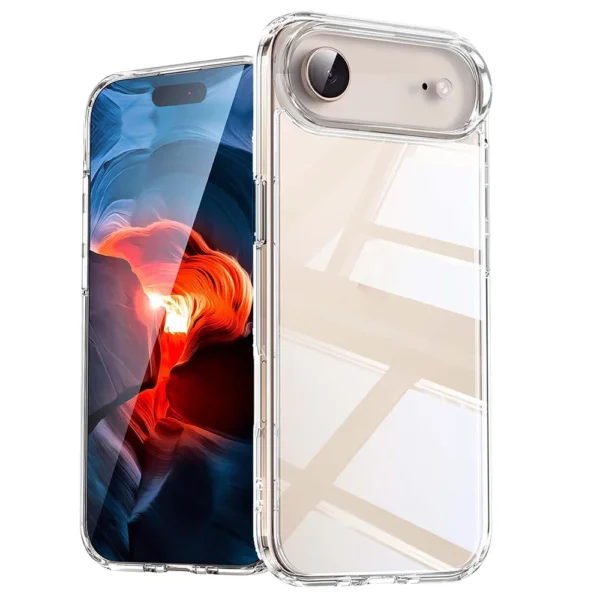 ⁦Invisible Airbag Shockproof Case For iPhone 17 Pro Max iPhone17 Air Hybrid Hard Cover For iPhone17ProMax 17Air Soft Shell 17Pro⁩ - الصورة ⁦5⁩