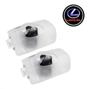 2PCS Car Door Projector Welcome Lamp Ghost Shadow LED Light for LEXUS LS ES IS LX RX GX HS IS250 RX330 ES300 GX470 Accessories<span> - </span>A