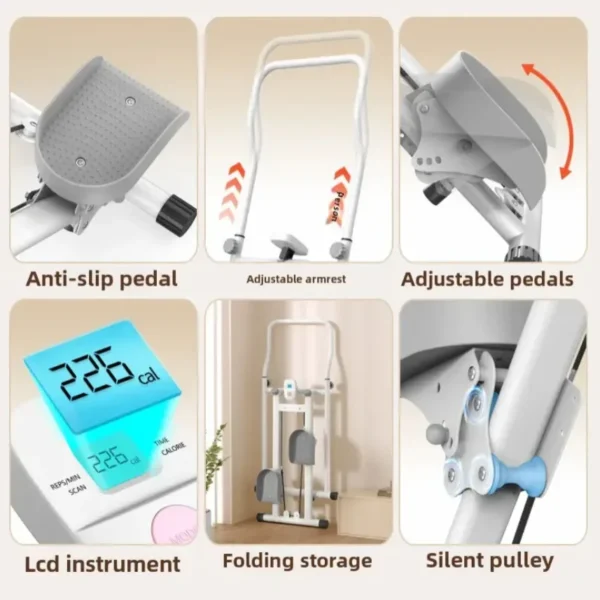 Mountaineering Machine Stepper Stairway to Heaven Step Mill Sky Stepper Climber Home Lower Body Exercise Equipment Climbing - Image 2