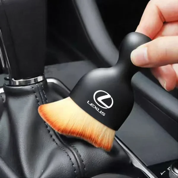 ⁦Suede Fleece Microfiber Wash Towel Car Cleaning Rag Cloth Accessories For Lexus IS250 LS460 RC200 LM300 RX450 LX NX350h LC RC300⁩ - الصورة ⁦6⁩