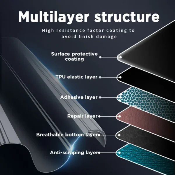 ⁦For LEXUS GX 2024 2025 Car Interior Center Console Screen Protective Film Anti-scratch Repair Cover film Sticker Accessories⁩ - الصورة ⁦4⁩