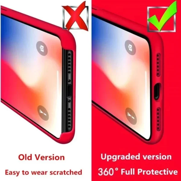 Original Liquid Silicone Phone Case For iPhone 16 15 13 12 14 Pro Max Cases For iPhone 13 12 14 15 16 Plus Protection Cover - Image 4