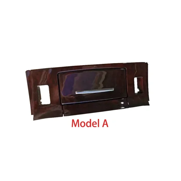 Suitable for Lexus LX570 Co-Pilot Peach Wood Panel Ornamental Plate Air Outlet Door Peach Wood Ashtray Car Accessories - Image 3