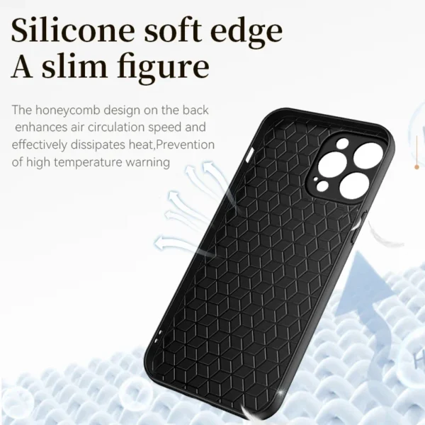 ⁦For Magsafe iPhone 15 14 13 12 11 Pro Max X XR XS max 14 15 Plus Sheepskin Vintage Magnetic Leather Soft Phone Case Cover⁩ - الصورة ⁦5⁩
