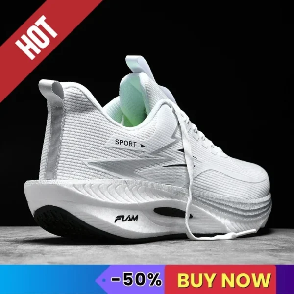 ⁦Sports Running Shoes Men Sneakers Marathon Breathable Comfortable Brand Trend Women Athletic Fitness Outdoor Sneakers AirCushion⁩ - الصورة ⁦6⁩