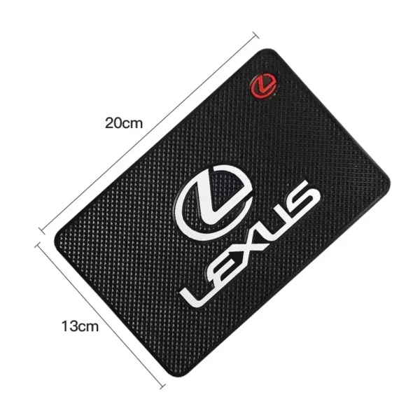 PVC Silicone Car Dashboard Non-Slip Mat Anti-Slip Pad For Lexus F SPORT ES RX NX LS UX LM LX GX LC RZ IS CT GS RC HS Accessories - Image 3