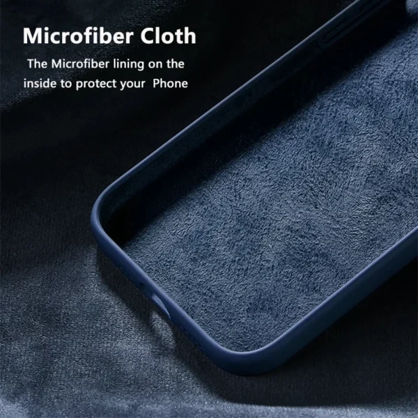 Original Liquid Silicone Phone Case For iPhone 16 15 13 12 14 Pro Max Cases For iPhone 13 12 14 15 16 Plus Protection Cover - Image 5