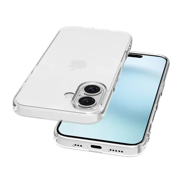 Ultra Thin Silicone Soft Phone Case For iPhone 17 Pro Max Transparent Slim Shell For Apple 17 Air 17ProMax 17Air Shockproof TPU - Image 2