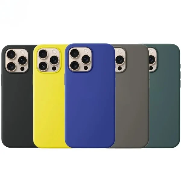 Original Silicone Magnetic Cases For iPhone 17 16 15 14 13 Pro Max 16 Plus 17 Air Case logo For iPhone 17 16 15 14 Pro Case