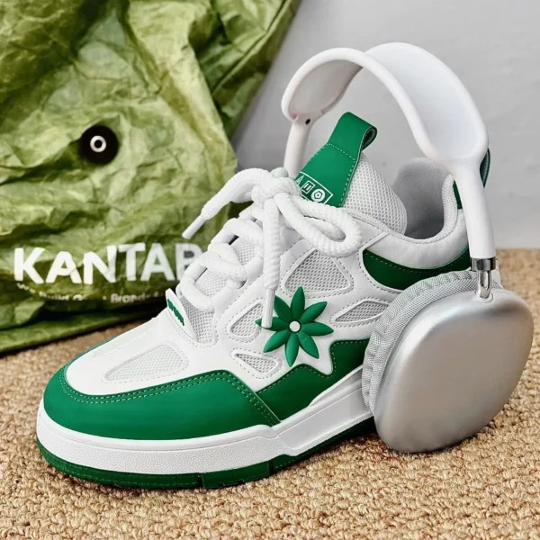 2024 Season New Korean Style Student Casual Board Shoes Classic Thick Sole Breathable Outdoor Running and Sports Shoes for Men - Image 3