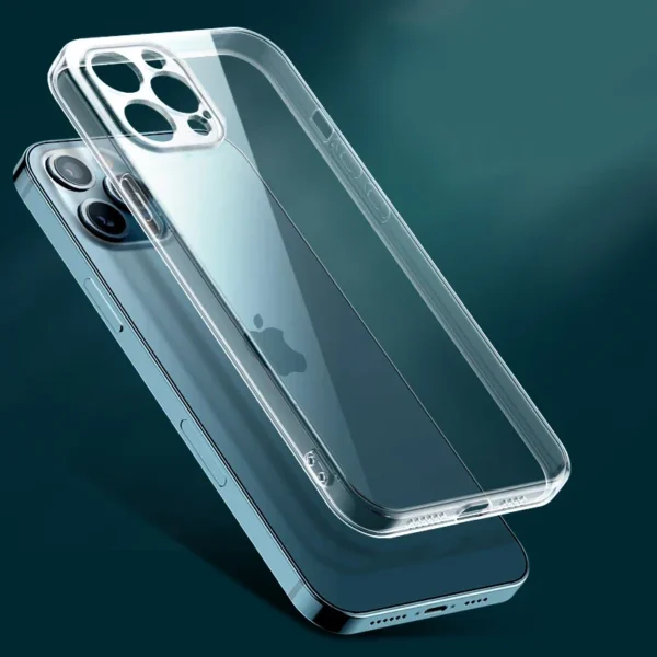 Ultra Thin Clear Phone Case For iPhone 11 12 13 14 15 16 17 Pro X XR XS Max Mini 7 8 Plus Silicone Soft Transparent Back Cover - Image 6