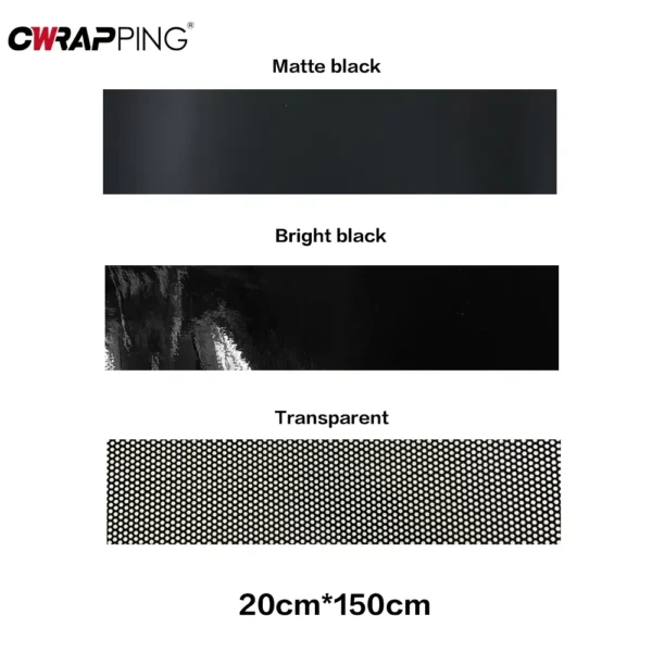 ⁦Car Sunshade Stickers Fly Eye One Way Vision Mesh Film Auto Front Windshield 3D Design Vinyl Film Decals Cars Decorative Sticker⁩ - الصورة ⁦6⁩