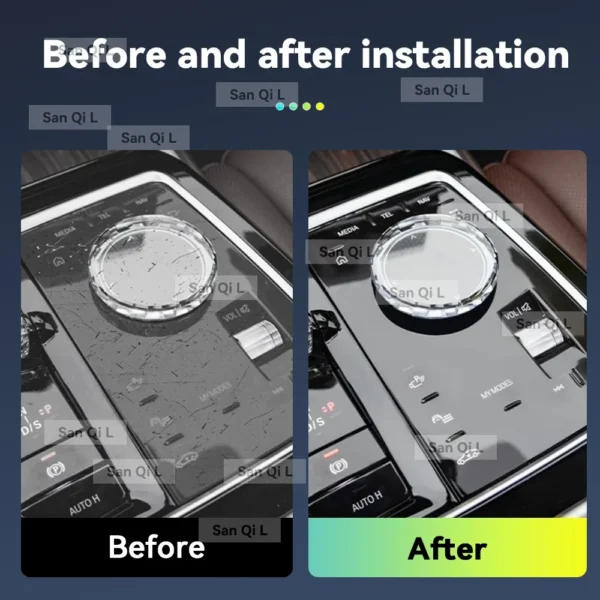 ⁦Car Interior Center Console Media Dashboard Navigation TPU Protector Film For LEXUS LX 2023 2024 2025 Car Sticker Accessories⁩ - الصورة ⁦5⁩