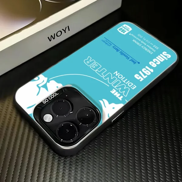 ⁦Fashion Red Phone Case For ins B-Bulles Phone Case For iPhone 16e 16 15 14 13 12 11 mini Pro Max X XR XSMAX Plus Anti Back Cover⁩ - الصورة ⁦6⁩