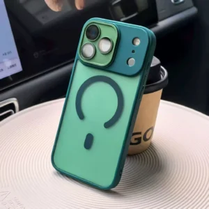 Original Matte Translucent Lens Protect Magsafe Phone Case For iPhone 17 17 Air 17Pro 17 Pro Max Magnetic Wireless Charge Cover