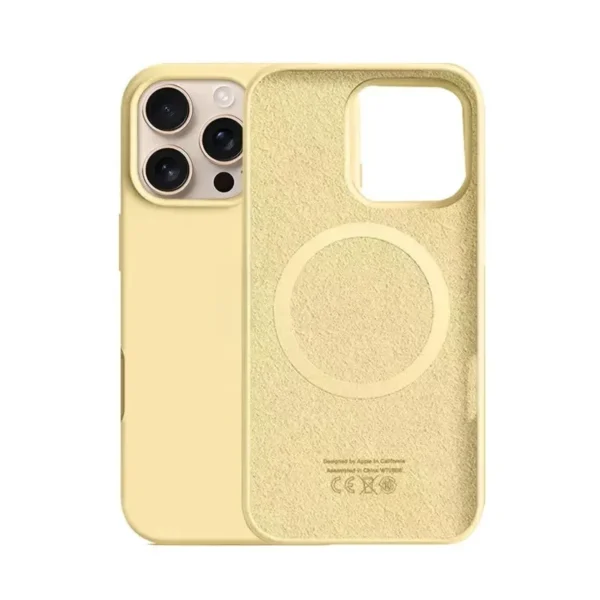 Original Silicone Magnetic Cases For iPhone 17 16 15 14 13 Pro Max 16 Plus 17 Air Case logo For iPhone 17 16 15 14 Pro Case - Image 6