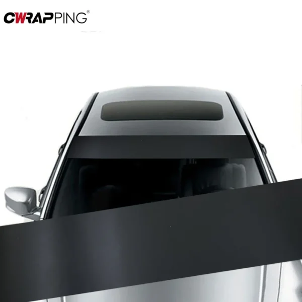 ⁦Car Sunshade Stickers Fly Eye One Way Vision Mesh Film Auto Front Windshield 3D Design Vinyl Film Decals Cars Decorative Sticker⁩ - الصورة ⁦3⁩