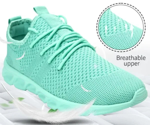 ⁦High Quality Sneakers Men Summer Breathable Fashion Women Light Running Tennis Shoes Comfortable Casual Shoe Large size 42⁩ - الصورة ⁦2⁩