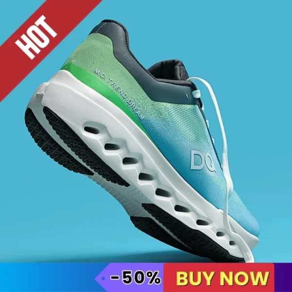 ⁦Sports Running Shoes Men Marathon Breathable Comfortable Brand Trend Women Athletic Training Outdoor Race Sneakers Air Cushion⁩ - الصورة ⁦3⁩