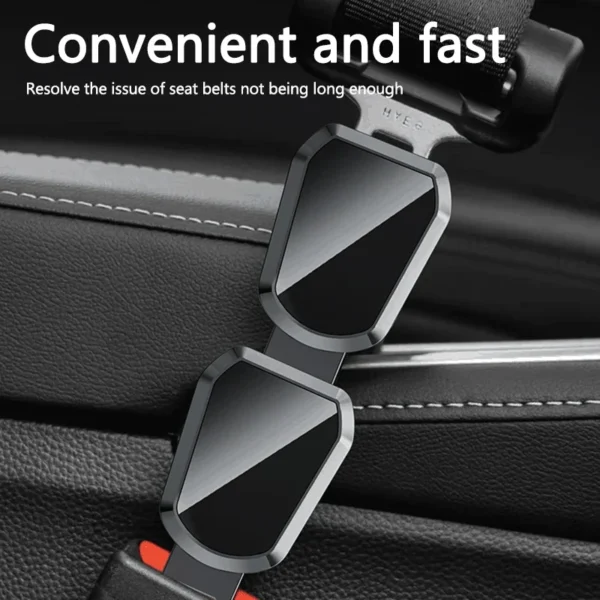 ⁦1/2PCS Car Seat Belt Clip Extender Safety Seatbelt Lock Buckle Plug Thick Insert Socket Buckle For LEXUS Interior Accessories⁩ - الصورة ⁦4⁩