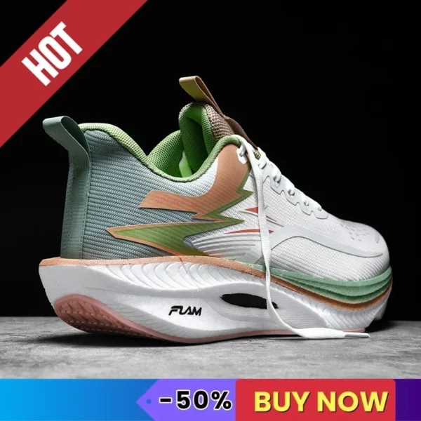 ⁦Sports Running Shoes Men Sneakers Marathon Breathable Comfortable Brand Trend Women Athletic Fitness Outdoor Sneakers AirCushion⁩ - الصورة ⁦4⁩