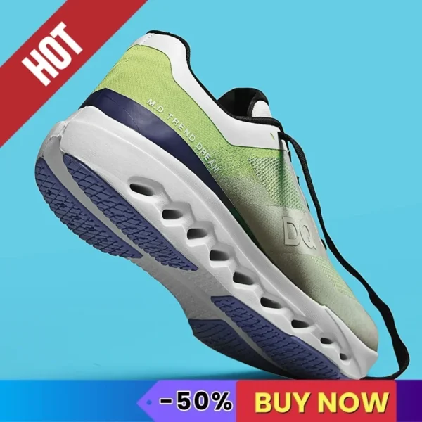 ⁦Sports Running Shoes Men Marathon Breathable Comfortable Brand Trend Women Athletic Training Outdoor Race Sneakers Air Cushion⁩ - الصورة ⁦4⁩