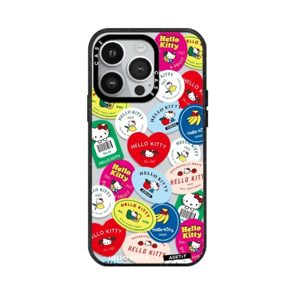 ⁦Sanrio Hello Kitty Clear Phone Case For iPhone 17 Air 16 15 14 13 Pro Max With MagSafe Acrylic Anti-drop Shockproof Back Cover⁩ - الصورة ⁦4⁩