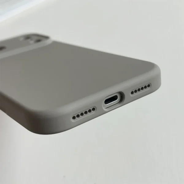 ⁦TPU Shockproof Cover For iPhone 17 16 Pro Max For iPhone 17Air 16 15 14 13 Plus Case Liquid Silicone Original TPU Protect Case⁩ - الصورة ⁦4⁩