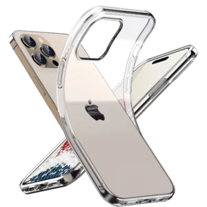 Ultra Thin Transparent phone Case For iPhone 16 17 15 14 13 12 11 Pro Max Plus Mini Clear Full Back Cover Silicone Soft Shell