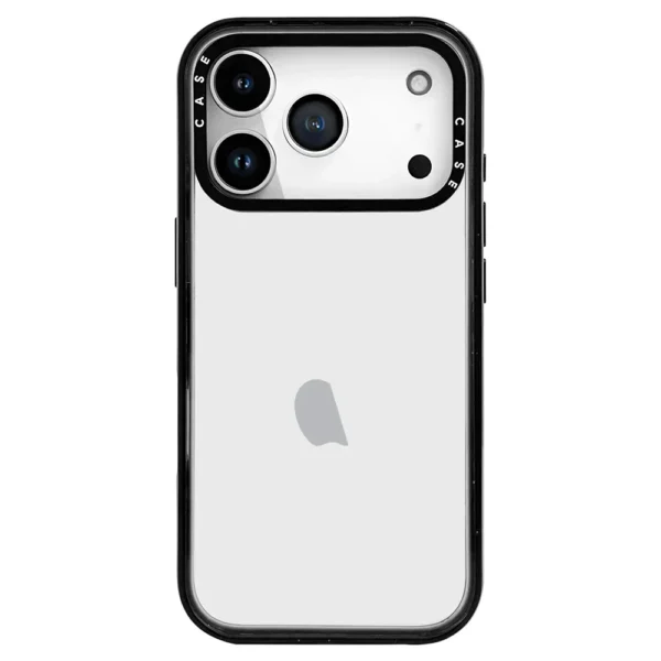 ⁦Black& White Border Acrylic With MagSafe Clear Phone Case For iPhone 17 16 15 14 13 12 Pro Max Anti-drop Shockproof Back Cover⁩ - الصورة ⁦3⁩
