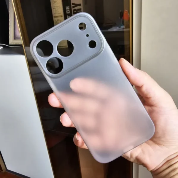 ⁦Ultra Thin invisible Protective Case For Apple Iphone 17 Pro Max Cover iphone17 Pro 17Pro 17ProMax iphone Air Slim Cover Cases⁩ - الصورة ⁦6⁩